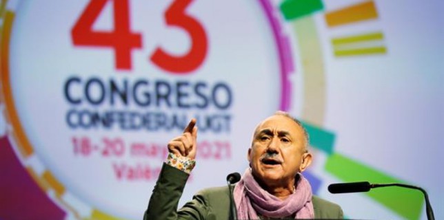 Pepe Álvarez, reelegido secretario general de UGT hasta el 2025